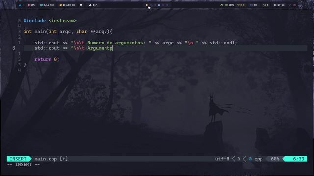 2. Parámetros Argc y Argv C++ | GNU/Linux смотреть онлайн