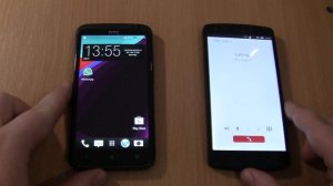 Incoming call&Outgoing call at the Same Time HTC One X+Nexus 5 Ubuntu Touch