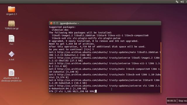 कैसे करे VLC Medial Player ईंस्टाल Ubuntu OS pe смотреть онлайн