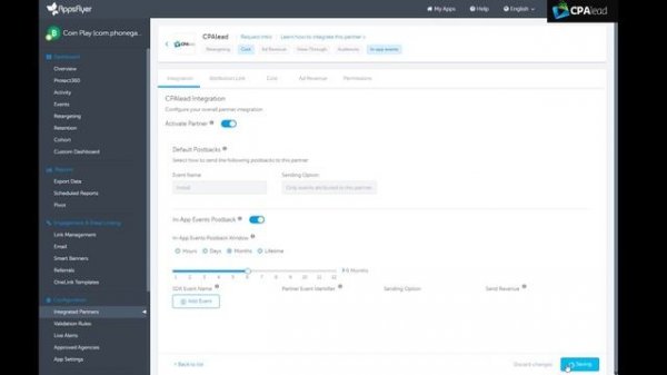 CPAlead Appsflyer Integration for CPI Campaigns