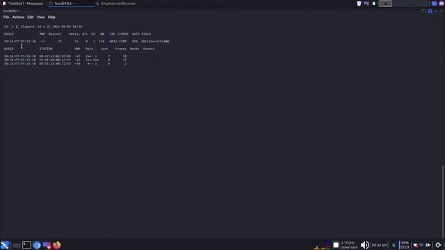 Performing Deauthentication Attack Using Aircrack-ng смотреть онлайн