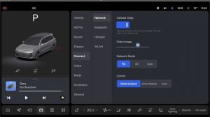 Сброс ограничителя интернет трафика в LiAuto + CMA