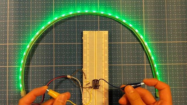 TinyCore 16/32 Touch Pin with NeoPixel Demo смотреть онлайн
