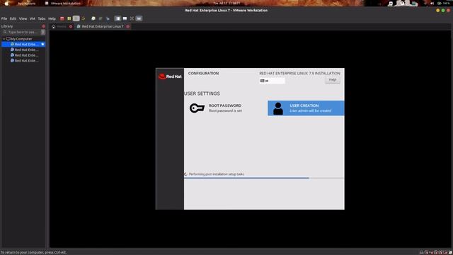 Red Hat 7 Installation смотреть онлайн