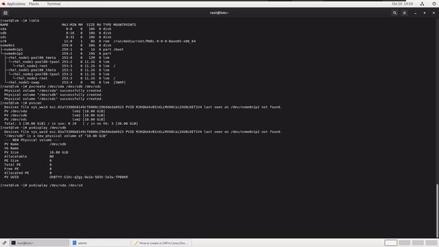 How to Configure LVM in Linux step by step смотреть онлайн