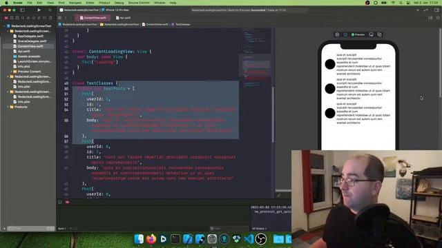 SwiftUI Skeleton Loading View - The Matthias iOS Development Show смотреть онлайн