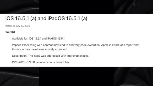 تحديث استجابة أمنية iOS 16.5.1 (c) | أسرع لازم تعمله فورا ! смотреть онлайн