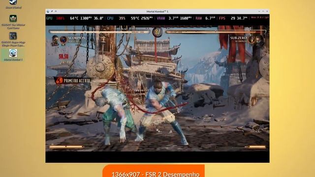 Mortal Kombat 1 no pc fraco! смотреть онлайн