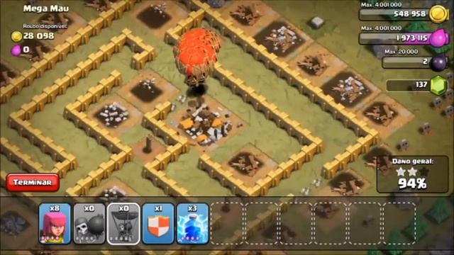 Clash of Clans HD Parte 25 - Centro de Vila 7 (CV7): Single Player - Atacando os Globins II смотреть онлайн