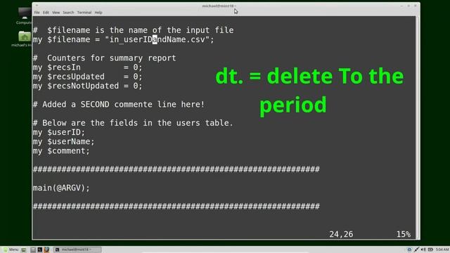 Vim (15) Find in Line смотреть онлайн