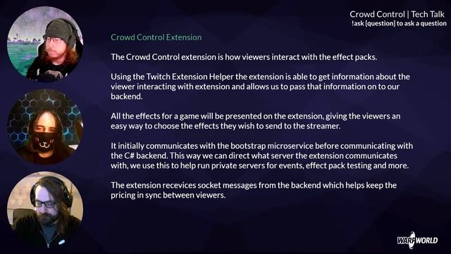 Warp World Tech Talk: Crowd Control Part 2 - How It All Works смотреть онлайн