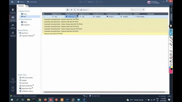 Day 07 | NAT Configuration in CheckPoint Firewall | Part -2 смотреть онлайн