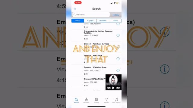 Listen music offline on iOS get quick before get banned смотреть онлайн