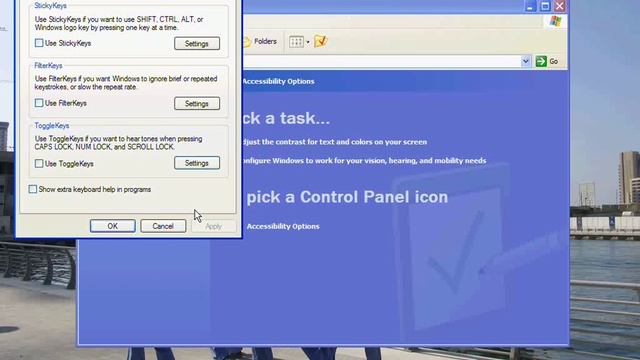 How to disable Sticky Keys смотреть онлайн