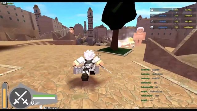 Roblox : จำลองการเป็นนักล่าไททันที่โหดสุดๆ ฟันยับ!! [Attack On Titan Downfall] смотреть онлайн