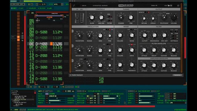 Program change in Renoise смотреть онлайн