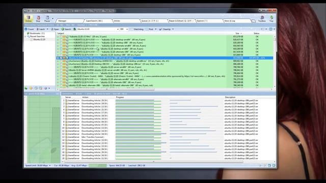 50Mbps Download of Ubuntu 11.10 (813MB) in 2 minutes. смотреть онлайн