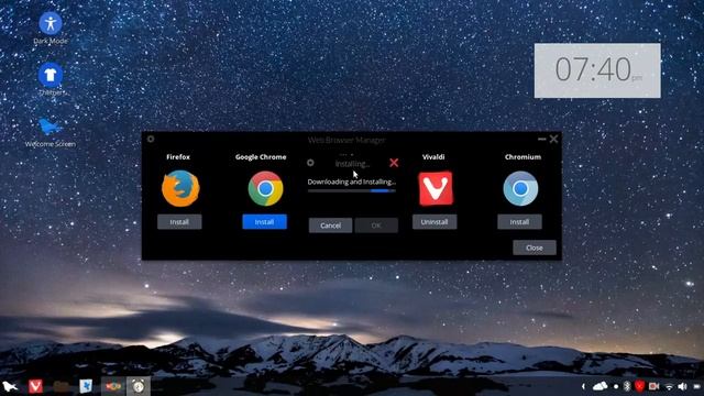 Install Google Chrome On GNU/Linux Feren OS смотреть онлайн