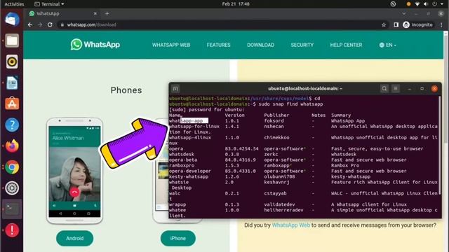 Install WhatsApp in Linux / Ubuntu in hindi| Linux tutorial in hindi, #Linux #whatsapp #techitm смотреть онлайн
