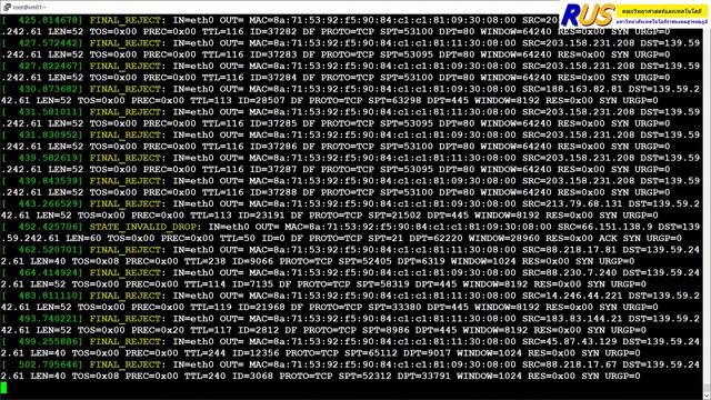 Information System Security Lab : การตั้งการอนุญาต Firewall ตามเงื่อนไขและทำ logging смотреть онлайн