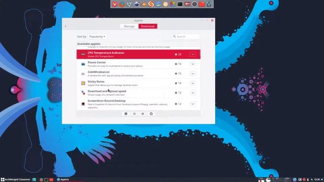 ArchMerge : 138 how to install applets on ArchMergeD Cinnamon смотреть онлайн