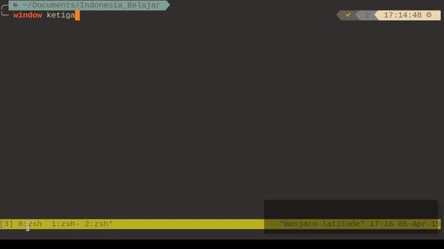[tmux 03] Mengenal Window dasar pada tmux untuk membuat Multiple Tab bagi Pemula смотреть онлайн