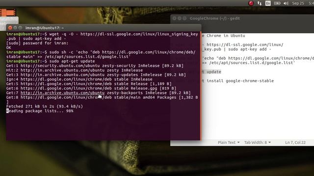 How to install google chrome browser in ubuntu OS ? (Hindi) смотреть онлайн