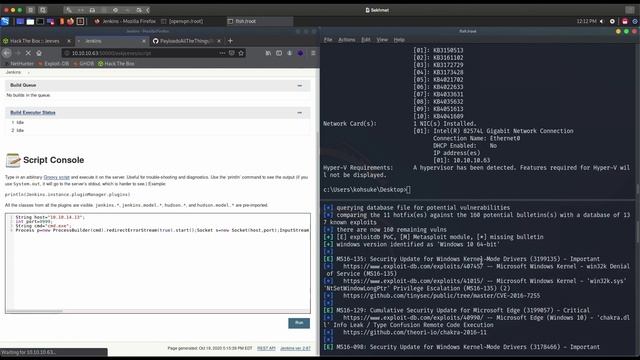Walkthrough - HackTheBox - Jeeves - no Metasploit - 6 of 10 смотреть онлайн