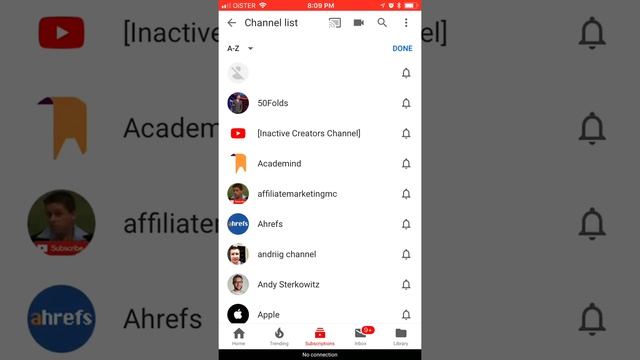 How to MANAGE YOUTUBE SUBSCRIPTIONS on iPhone? смотреть онлайн