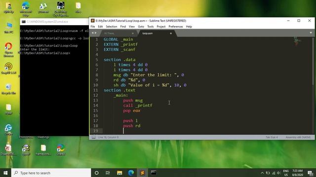 x86_64 Assembly Tutorial Part 5: Loop in NASM смотреть онлайн