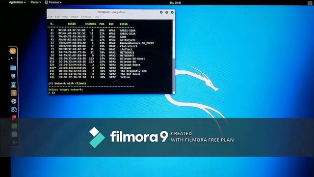 MiTM Using Airgeddon