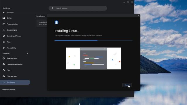 Install Linux on your Chromebook смотреть онлайн