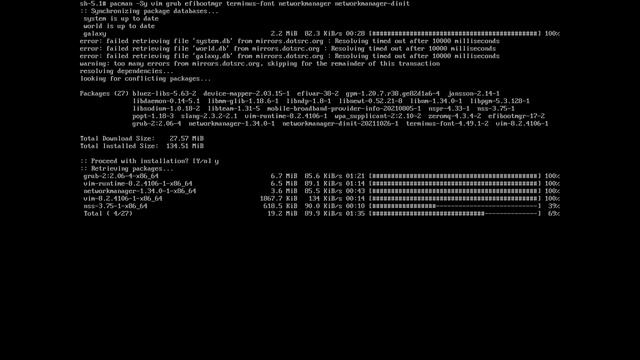Artix Linux Dinit SetUp смотреть онлайн