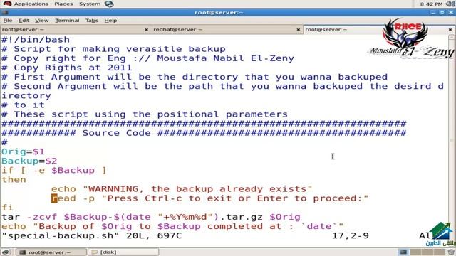 Aldarayn Academy|RHCE|Day8 2 Bash Scripting Language part3 смотреть онлайн