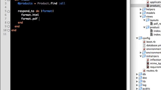 Generating PDF documents in Rails смотреть онлайн