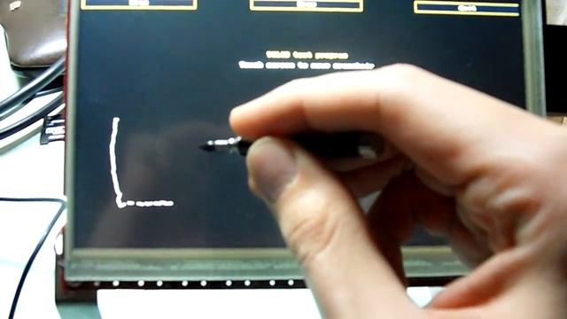 Tslib calibration on BBxm + LCD7 смотреть онлайн