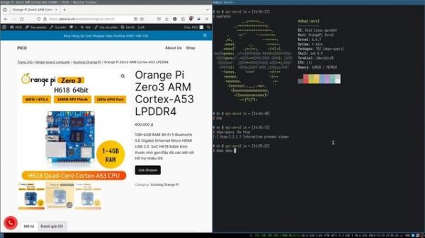 Void Linux on Orange Pi Zero 3