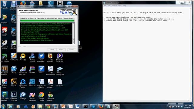 How to install multiple Linux OS on one thumb drive using Yumi смотреть онлайн
