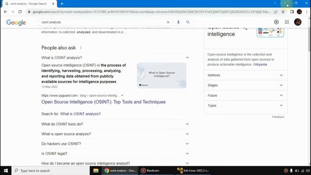 OSINT Analysis in Kali Linux | open source intelligence analyst | The AB смотреть онлайн