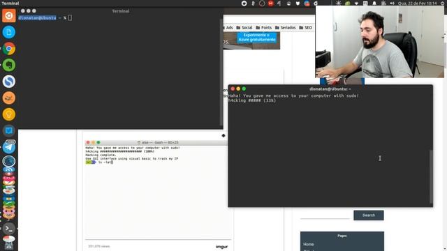 Cuidado com COMANDOS invisíveis!!! - BASH vs ZSH смотреть онлайн