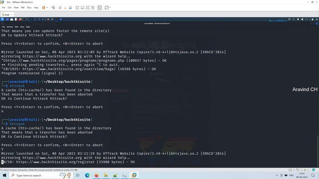 how to install and use ht-track in Kali Linux HTTrack website copier in Kali Linux смотреть онлайн