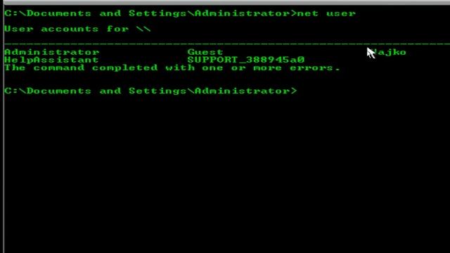 How to hack user password on Windows XP смотреть онлайн