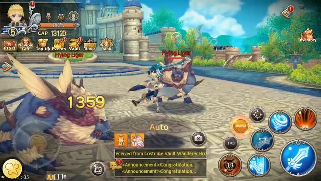 Crown Four Kingdoms - Android/iOS Gameplay (MMORPG) смотреть онлайн