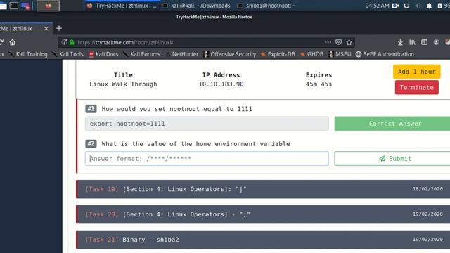 TryHackMe - Learn Linux - A guided room designed to teach you the Linux basics | Linux Practice La смотреть онлайн