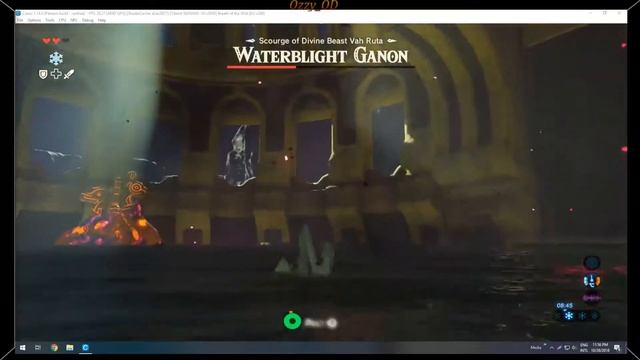 CEMU 1.14.0 (Patreon Release) | BoTW R5-1600 & RX 580 | Fighting Waterblight Ganon | смотреть онлайн
