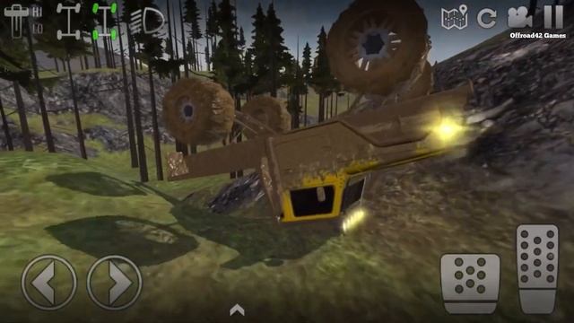 Extreme Dirt Yellow Truck Drive OffRoad Outlaws Best ios Android Gameplay #51 Offroad42 Games смотреть онлайн
