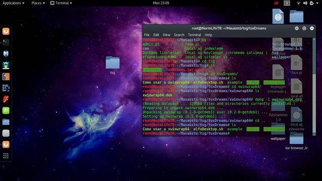 Kali Linux Hareketli Arka Plan Yapma смотреть онлайн