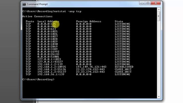 Cyber Security Course: 11 Eliminate Unnecessary Services Lab - Netstat. Learn Internet Security смотреть онлайн