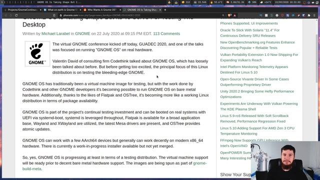 Gnome OS Isn't Real, It Can't Hurt You смотреть онлайн