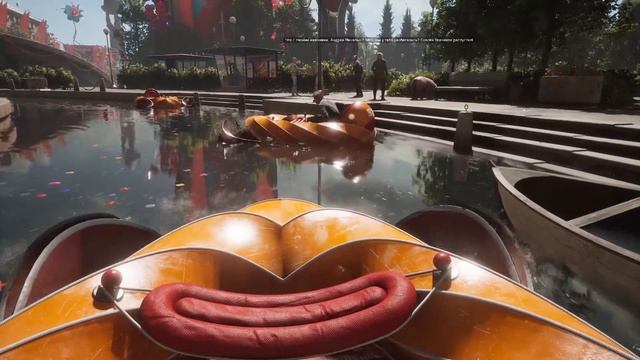 Прогулка на лодке в Atomic Heart смотреть онлайн